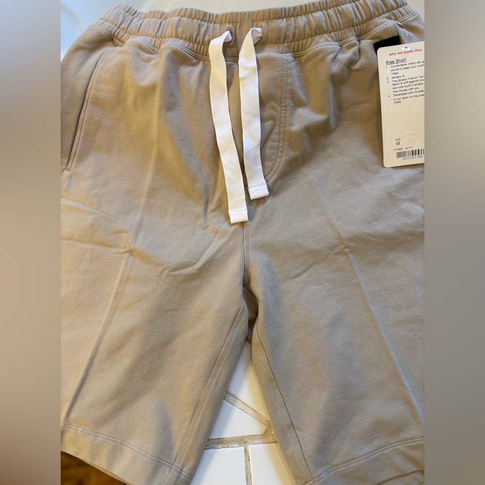 lululemon athletica Tan Athletic Shorts NWT